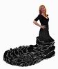 Robe Flamenca avec traîne en organdi pour la scène 785.124€ #50171BATACOLA